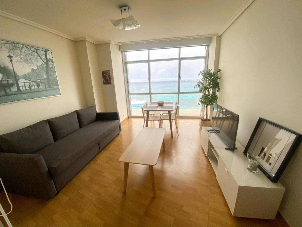 Apartamento Acogedor Con Vistas Al Mar. A Coruna Luaran gambar